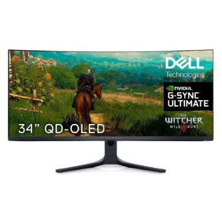 Dell Alienware AW3423DWF 34" QD OLED 165Hz 0.1ms WQHD 2K  Premium Curved Gaming Monitor