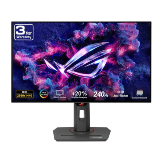 ASUS ROG Strix OLED XG27AQDMG 26.5″ WQHD 240Hz 0.03Ms Utlra Fast Gaming Moniter