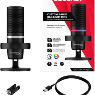 HyperX DuoCast - USB Microphone - RGB Lighting