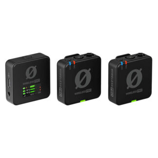 Rode Wireless Pro Compact Wireless Microphone System 2 X Lavalier Included Works With Cameras & SmartPhone