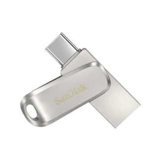 SanDisk Ultra Dual Drive Luxe 512GB Type-C USB 3.2 Gen 1 Read Speed up to 400 MB/s - Silver