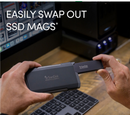 SanDisk Professional 2TB Pro-Blade Transport Portable & Modular NVMe SSD - Image 2