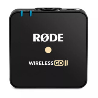Rode Wireless Go II Dual Channel Wireless Microphone System 3.5MM,USB-C IOS Audio Output, 2.4 GHZ Digital Transmission
