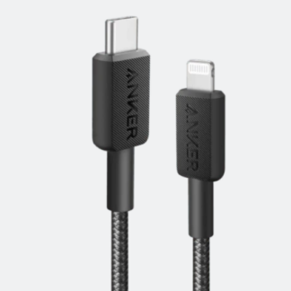 Anker 322 USB-C to Lightning Cable Braided 0.9m/3ft - Black