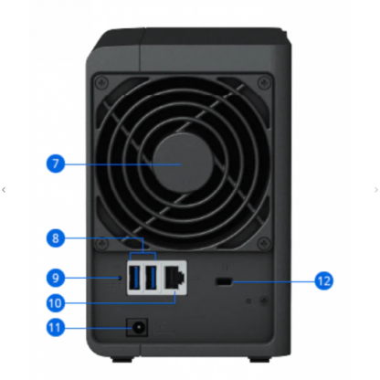 Synology DiskStation DS223 2 Bay Network & Cloud Storage (Diskless) - Image 2