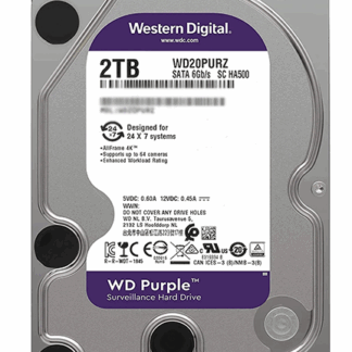 WD Purple Surveillance Hard Drive - 2TB